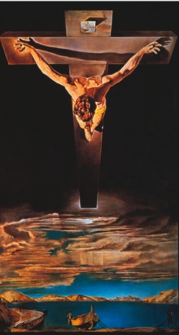 “Christ of St. John on the Cross” by Salvador Dali
